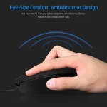 HP M10 Wired Mouse – High-Precision 1000 DPI USB Optical Mouse for Laptop & Desktop - Image 3