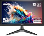 Foxin 19.5" Crystal HD LED Monitor (1440×900, HDMI Port, Wall Mount Option)
